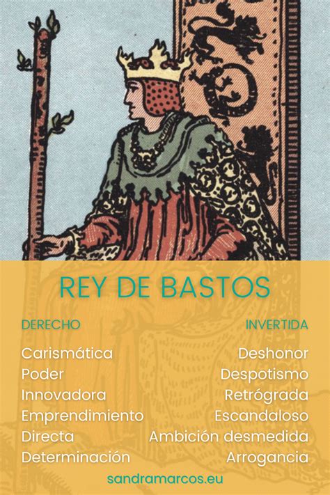 rey de bastos tarot significado amor|El Rey de Bastos [ Significado en el Tarot]